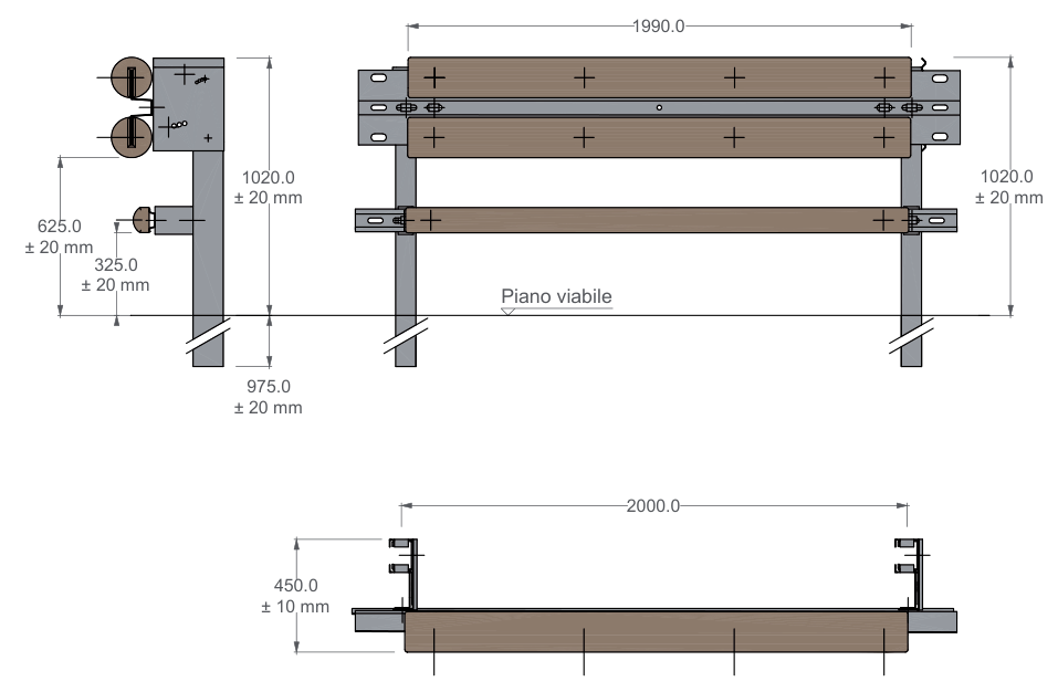Disegno tecnico Brixia H1 BL 2