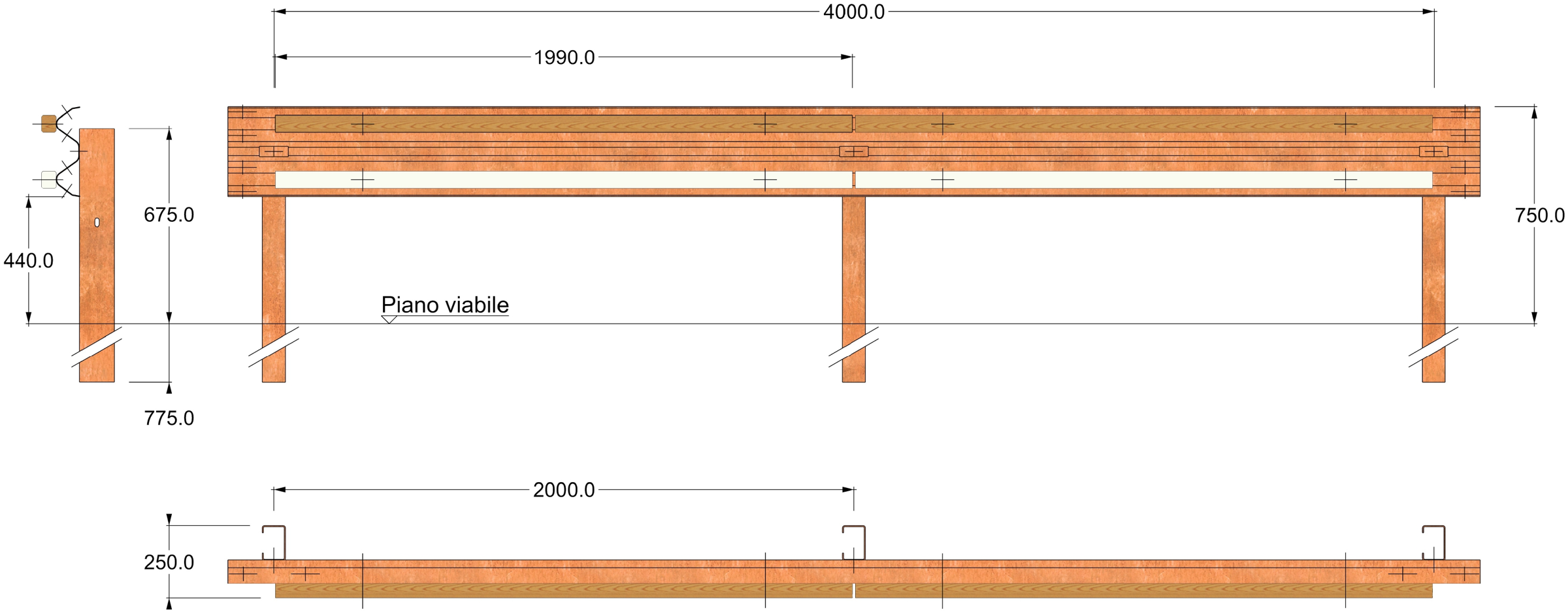 Disegno tecnico Marecchia H1 BL 2
