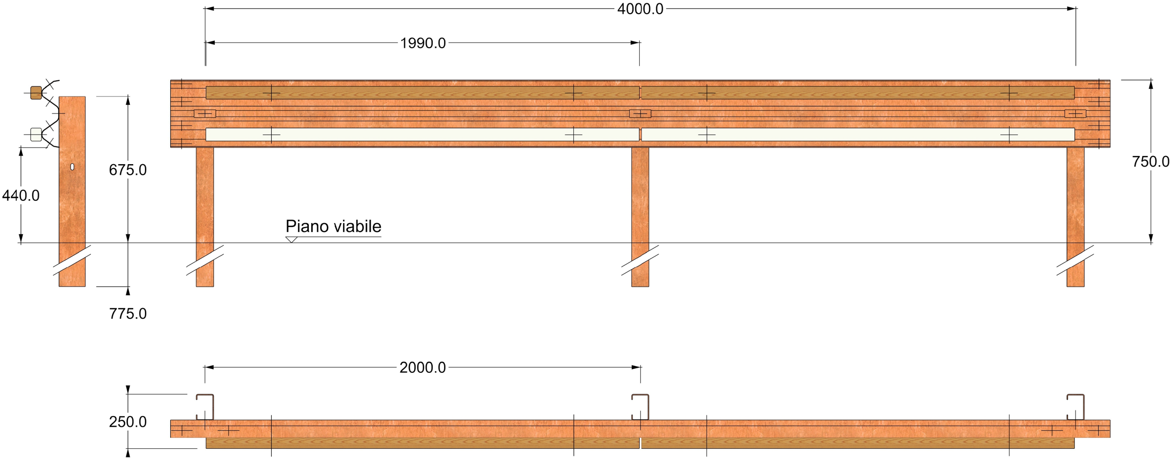 Disegno tecnico Marecchia N2 BL 2