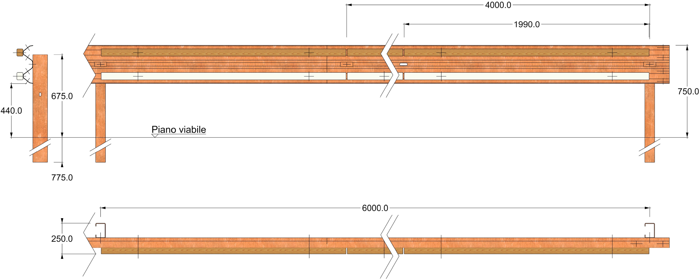 Disegno tecnico Marecchia N2 BL 6
