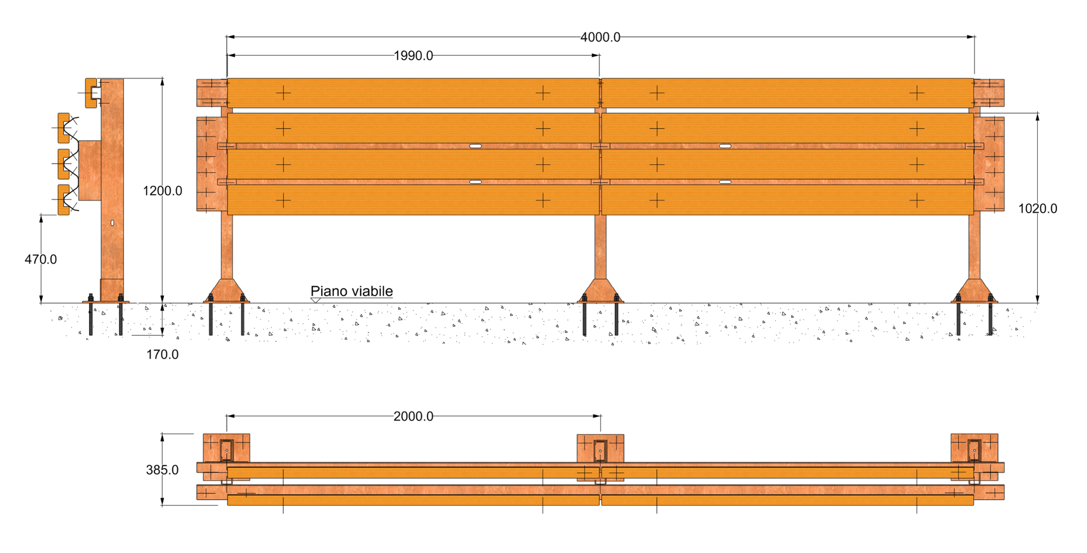 Disegno tecnico Mincio H2 BP 2